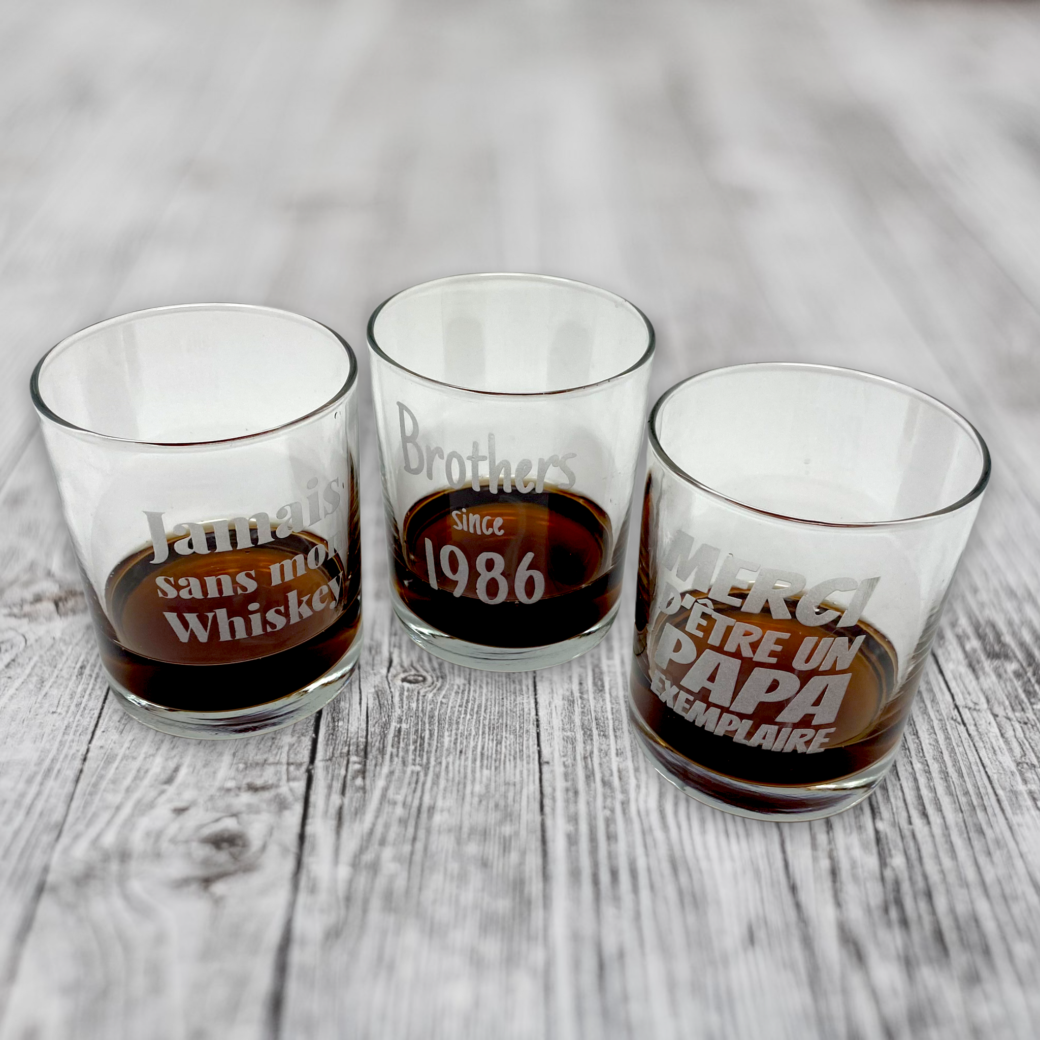 Verre À Whisky Personnalisé Pour Couple - Tu Es La Seule Personne